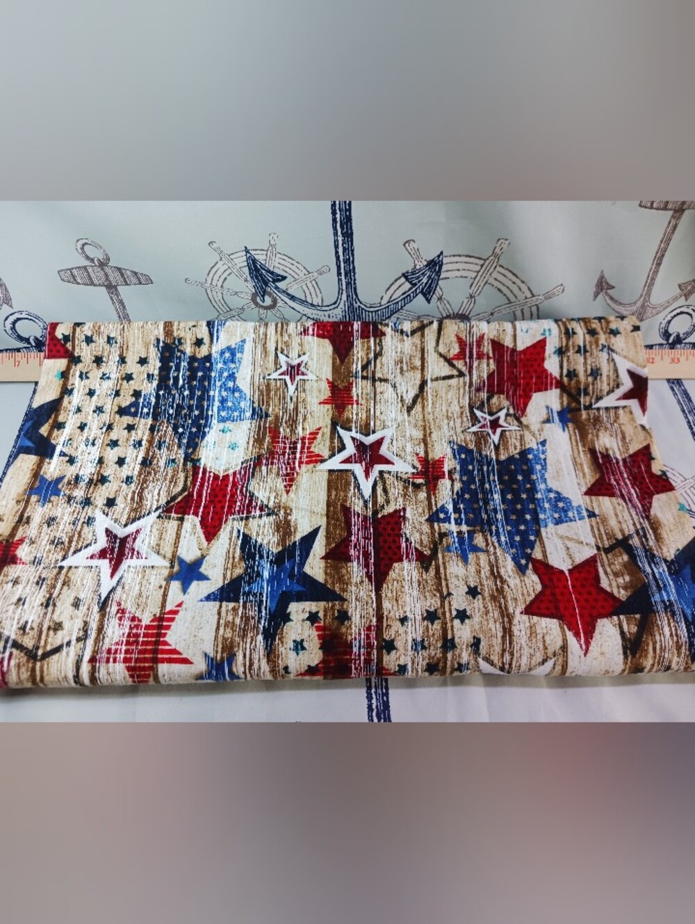 Jo-Ann Super Snuggle Flannel / 5+ Yds / Patriotic,Rustic